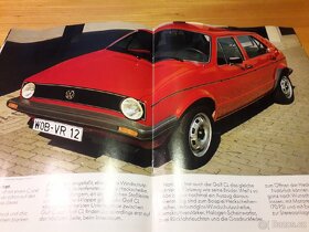 PROPAGAČNÍ MATERIÁL - PROSPEKT VOLKSWAGEN GOLF - 6