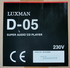 LUXMAN D-05 - Super Audo CD na predaj - 6