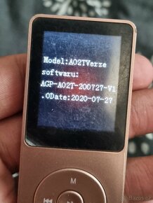MP3 přehrávač AGPTEK A02T, 16gb - 6