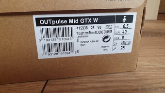 Dámské outdoorové boty Salomon OUT pulse GTX vel. 40 - 6