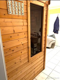 Finská sauna Weka SaunaWelt masiv 240x190cm - 6