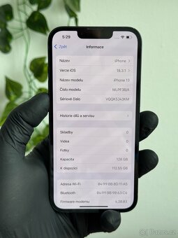 iPhone 13 128GB - 100% baterie - 6