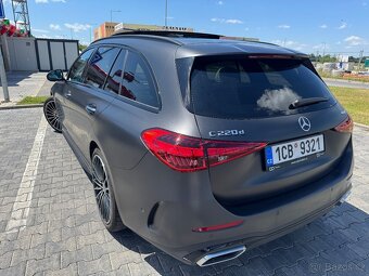 C220d 4matic BLACK MAGNA 2024, ZÁRUKA 7/26, 20TKM, 1.maj, ČR - 6