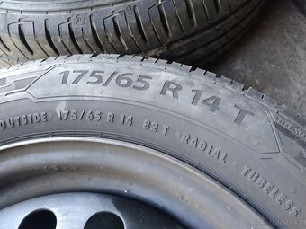 Renault Thalia sada letních pneu s disky 175/65r14 - 6
