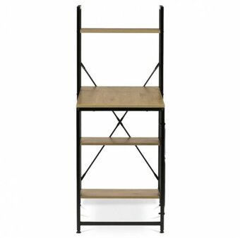 Počítačový stůl s regálem - 6