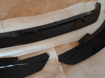 Přední spoiler nový leskle černý - 6