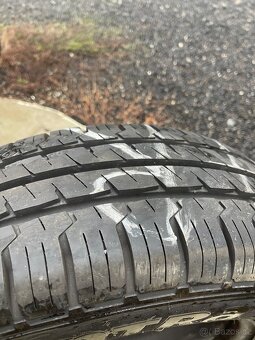Originál plechové disky Ford 215/65 R15C, letní pneu - 6