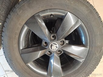 ZIMNÍ - Škoda Karoq - originální ALU disky 5x112 R16 - 6