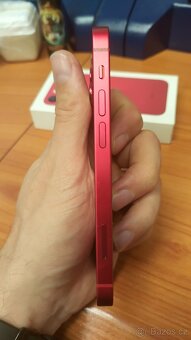 Apple Phone 13mini 128GB RED, skvělý stav, bater85%,zár.12m - 6