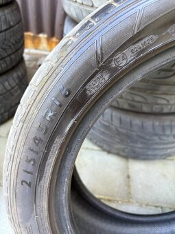 4x zimní a 4x letní pneu 215/45 r16 - 6