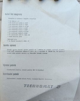 Svařovací souprava M5 ( Chotěbořské strojírny - 6