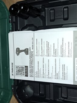 Aku rázový utahovák na kola auta PASSK 20-Li C4 - 6