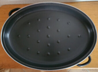 Smaltovaný dvoudílný pekáč - 6