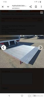 Čela plošiny hydraulická hydraulické - 6