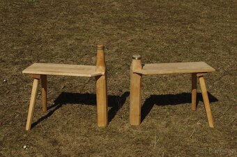 Prodám - stolička na naklepávání kosy (kozlík) - 6