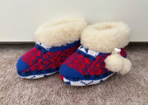 Nove detske vlnene papuce - vel.24 - 6