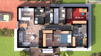 Prodej projektu novostavby rodinného domu 4+kk na klíč. - 6