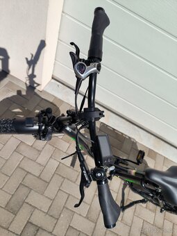 Skládací Elektrické kolo 500 W Dvě baterie 24 Ah Moped - 6