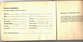 návod k obsluze + serviska z r. 1983 k eMkovému modelu ŠKODA - 6