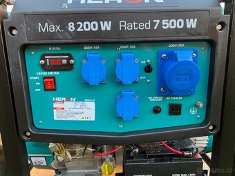 Elektrocentrála HERON 8896145, 17HP/8,2kW - 6