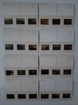 POHLEDNICE s diapozitívem  ČSSR  nepopsané - 6