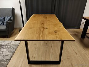 Nový jídelní stůl z dubového masivu - 6