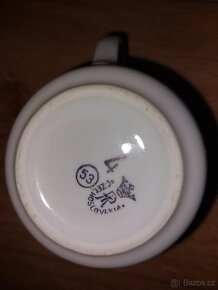 Retro Thun sada 6 ks šálků s podšálky + hrneček zdarma - 6
