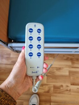 El.polohovací postel s matrací s paropropustným potahem+dár - 6