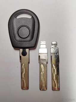Spínací skříňka Audi Volkswagen Škoda Seat + 3x klíč. Zásil - 6