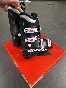 SET Lyže Nordica Dobermann 110 cm boty 225 mm hole 90cm - 6
