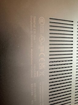 Lenovo Thinkpad E16 gen1 - 6