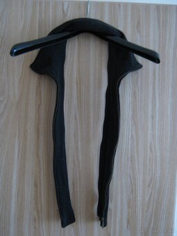 --- PÁNSKÁ ČERNÁ KOŽENÁ BUNDA vel. XL top stav --- - 6