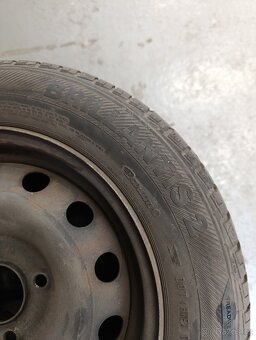 Peugeot 206 plechové disky R14 s pneu - 6