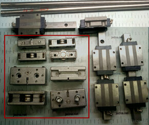 lineární vedení, kolejnice THK 25, cnc ,robotika - 6