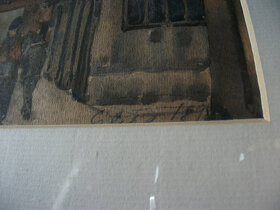 velmi starý obraz - Praha 1896 - 6