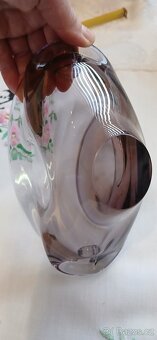 Popelník hutní sklo - 6