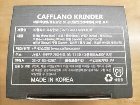 Mlýnek na kávu Cafflano Krinder červený - 6