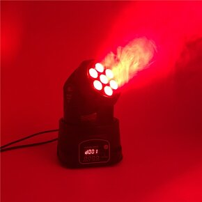 SHEHDS Otočné hlavy LED WASH 7x12W RGBW - 6