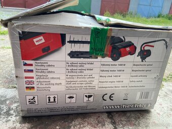 elektrický provzdušňovač/vertikutátor HECHT 1421 2 v - 6