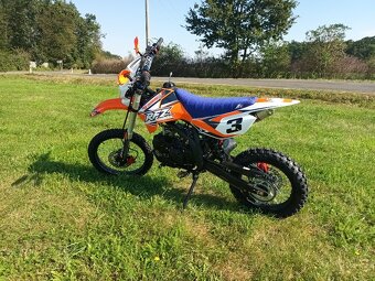 Pitbike By Apollo Jaguar 125cc 17/14 E-Start oranžová - 6