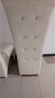 skleněný stul ze židlemi - 6