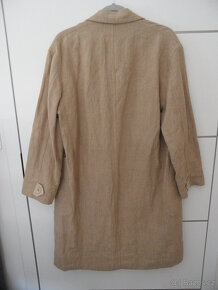 Lněný kabát oversize - 6