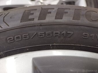 SADA KOMPLETŮ AL. 6,5 J x 17 ET 40 - 5 x100 na ŠKODA - 6