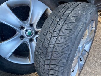 Alu kola 16” 5x112 Škoda a zimní pneu 205/55/R16 - 6