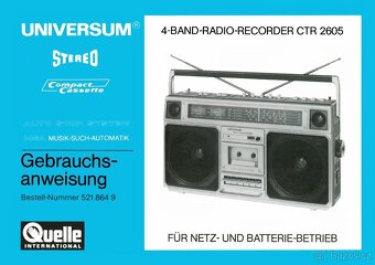 UNIVERSUM CTR 2605 - 6