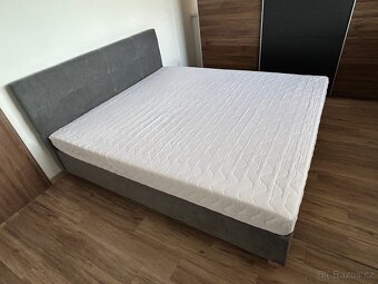 Manželská postel 180/200 s úložným prostorem za super cenu - 6