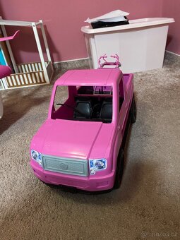 Barbie letadlo + auto - 6