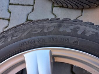 Alu kola a zimní pneu 215/50R17 - 6