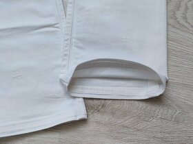 Dámské bílé džíny CROSS - 6