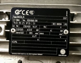 Elektromotory s převodovkou - 6